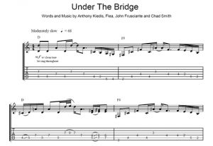 Under The Bridge Ringtone Download Free