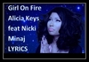 Alicia Keys Feat. Nicki Minaj - Girl On Fire Ringtone Download Free MP3