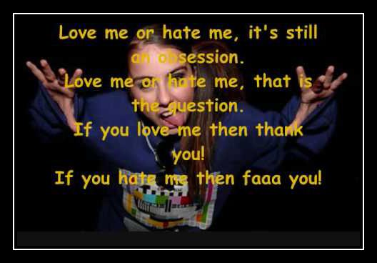 Love Me Or Hate Me (F**k You!!!!) Ringtone Download Free