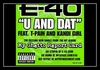 E-40 Feat. T-Pain & Kandi Girl - U And Dat Ringtone Download Free MP3