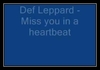 Def Leppard - Miss You In A Heartbeat Ringtone Download Free MP3