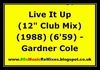 Gardner Cole - Live It Up Ringtone Download Free MP3