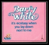 Barry White - It's Ecstasy When You Lay Down Next To Me Ringtone Download Free MP3