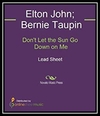 Elton John - Don't Let The Sun Go Down On Me Ringtone Download Free MP3