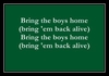 Freda Payne - Bring The Boys Home Ringtone Download Free MP3