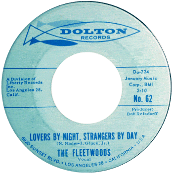 The Fleetwoods - Lovers By Night, Strangers By Day Ringtone Download Free MP3