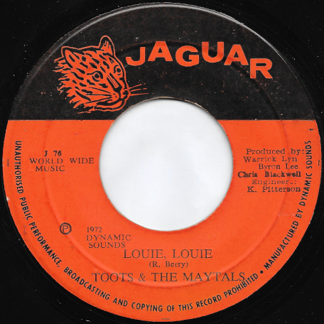 Toots And The Maytals - Louie Louie Ringtone Download Free MP3