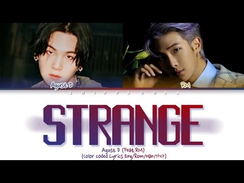 BTS SUGA, RM, Agust D - Strange Ringtone Download Free MP3