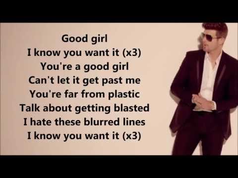 Blurred Lines Hd With Lyrics On Screen Ringtone Download Free