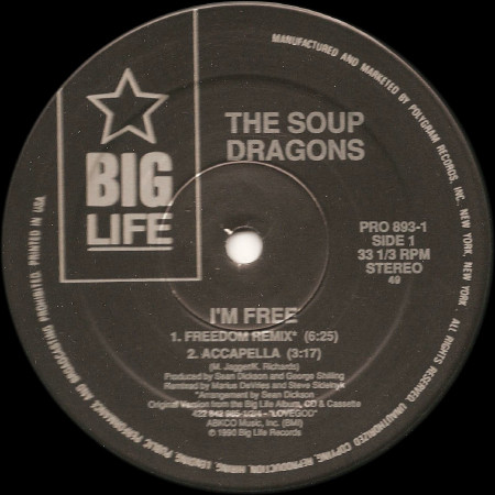 Junior Reid/Soupdragons/The Soup Dragons - I'm Free Ringtone Download Free MP3