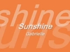 Gabrielle - Sunshine Ringtone Download Free MP3