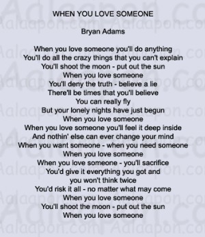 Bryan Adams - When You Love Someone Ringtone Download Free MP3