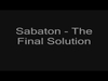 Sabaton - The Final Solution Ringtone Download Free MP3