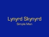 Lynyrd Skynyrd - Simple Man Ringtone Download Free MP3