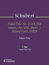 Franz Schubert - Piano Trio No. 2, In E-Flat Major, Op. 100 Ringtone Download Free MP3