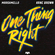 One Thing Right Ringtone Download Free